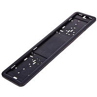 Рамка номера нерж. РН-70050 черная