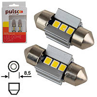 Лампа PULSO/софітні/LED SV8.5/T11x28mm/3 SMD-2835/9-18v/210Lm