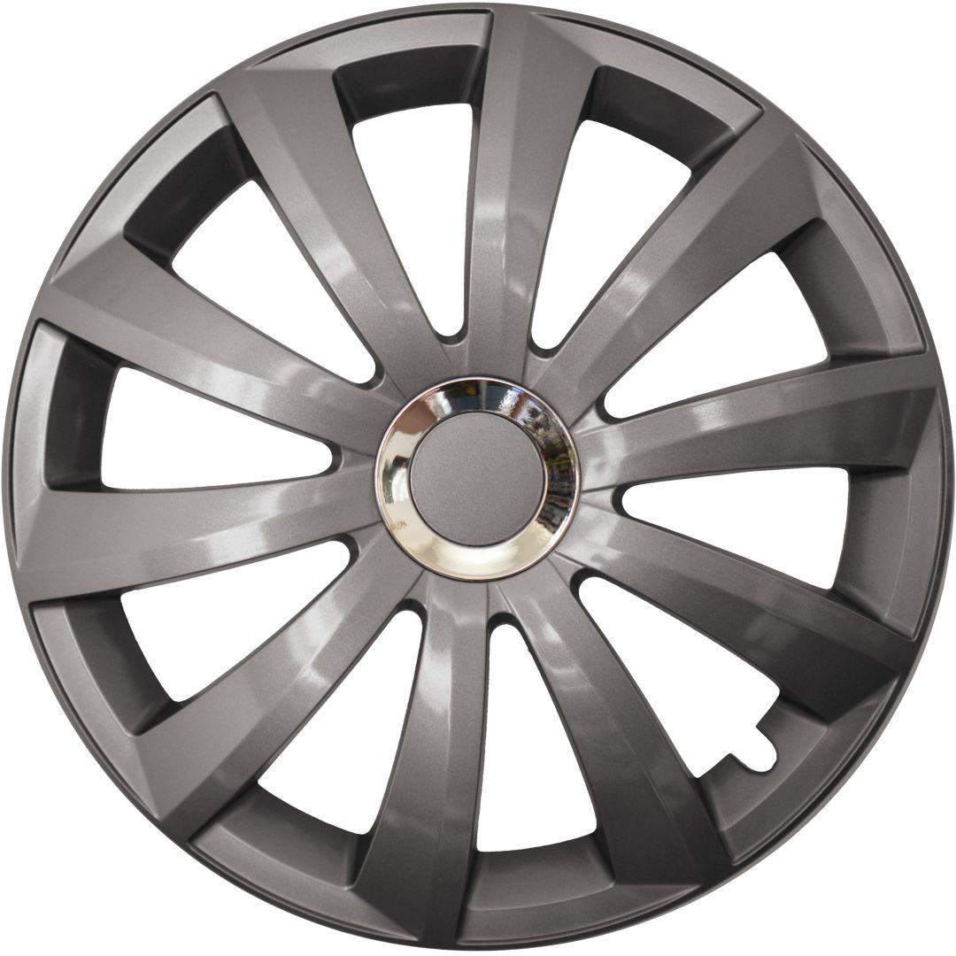 Ковпак диска колісний GRAL R14 графитовый хром (к-т 4шт.) Закупить по опту или рознице Ковпак диска колісний GRAL R14 графитовый хром (к-т 4шт.)