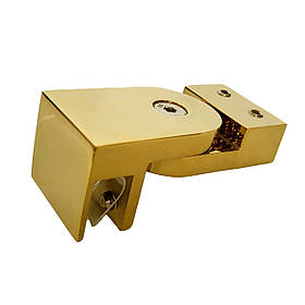 NFU-200-14-10 Тримач штанги 10*30 до скла, з регулюванням,  колір золото