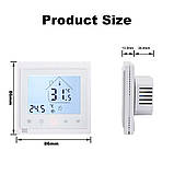 Терморегулятор Set BHT-002 WiFi Tuya Smart, фото 6