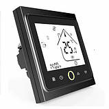 Терморегулятор Castle TWE02 AC-603Н c Wi-Fi чорний, фото 4