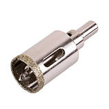 Alloid. Свердло корончасте алмазне для скла та кераміки 32 мм з центрувальним свердлом, фото 6