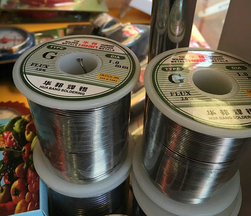 Припій-котушка 1 мм 880 г, фото 1