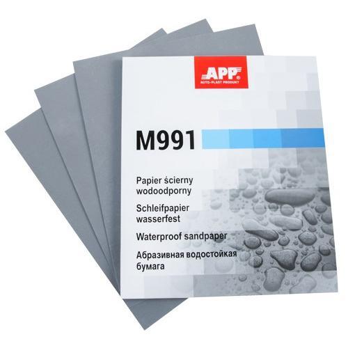 APP Наждачний папір водостійкий 230 mm x 280 mm P_500 (50 шт.) Matador, фото 1