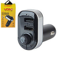 Модулятор FM, VOIN W-3307, 12-24 V 2 USB 3.1 A, Bluetooth 5.0, Hands-free