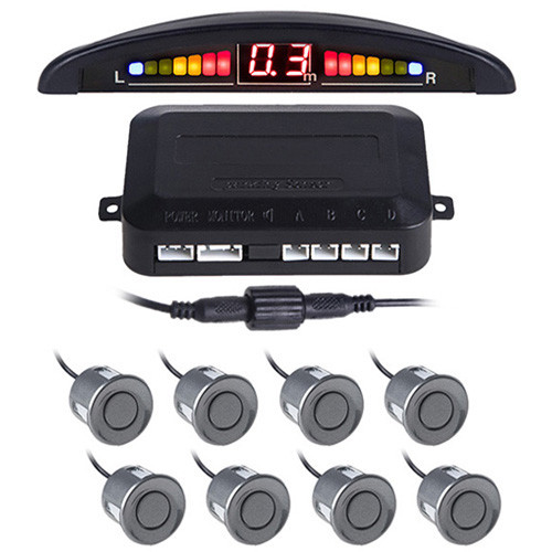 Парктронік Pulso LP-10180/LED/8 датчиків D=22 mm/конектор/grey, фото 1
