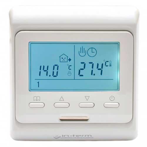 Програмований терморегулятор для теплої підлоги IN-Therm E51