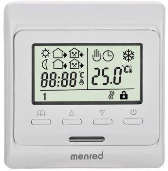 Програмований терморегулятор для теплої підлоги Menred E51 (51.716)
