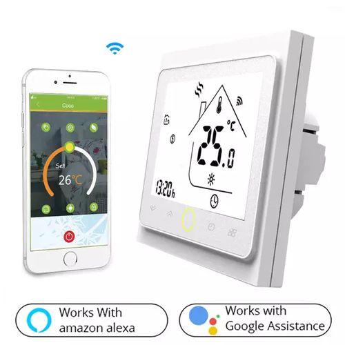 Програмований терморегулятор для теплої підлоги In-Therm PWT-002 (Wi-Fi)