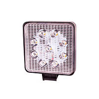 Фара робочого світла WLP-27S1S2 SPOT 9Led*3W (106*106*19)/10-30V/27W/6000K