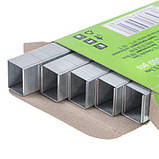 Alloid. Скоба гартована для будівельного степлера 14 мм х 0,7 мм, тип 53 (1000 шт.), фото 3