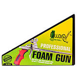 Alloid. Пистолет для монтажной пены GF-0522 с прорезиненой ручкой, фото 5