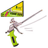 Alloid. Пистолет для монтажной пены GF-0522 с прорезиненой ручкой, фото 7