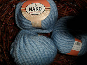 Nako Pure Wool Plus (Наго пур вул) товста 100% вовна 1579