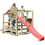 Багатофункціональний дитячий ігровий комплекс CROSSFIT з горкою, фото 4