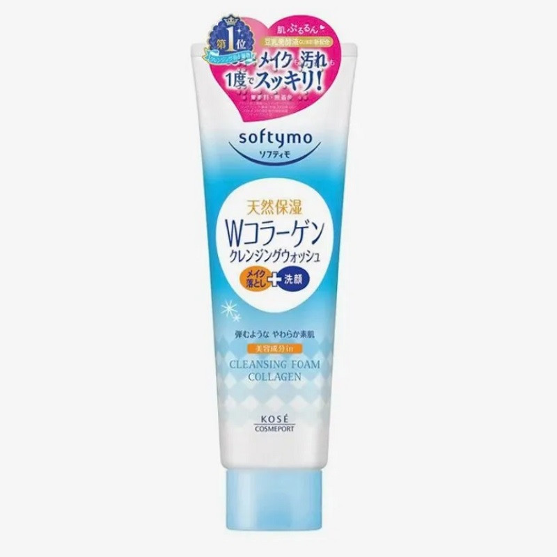 Очищаюча пінка для вмивання з колагеном Kose Softymo Cleansing Foam Collagen 190 мл