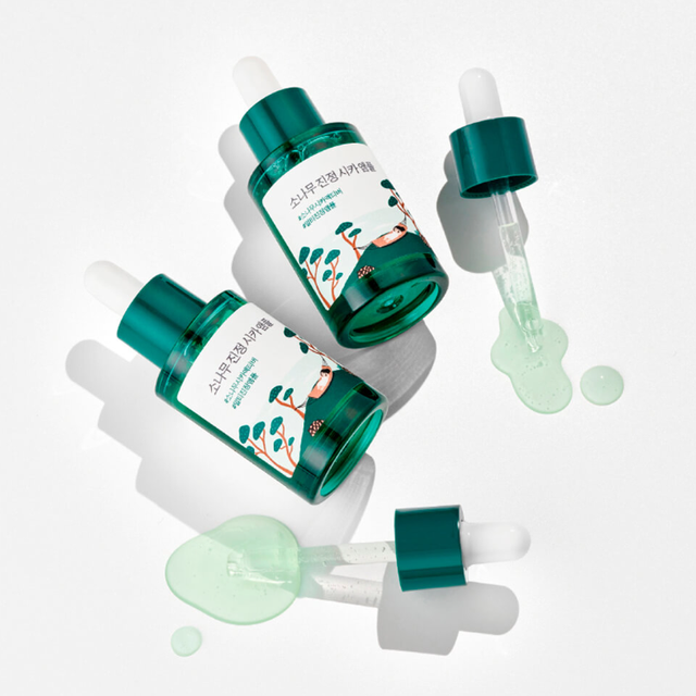 Ампула для проблемної шкіри з екстрактом сосни та центели Round Lab Pine Calming Cica Ampoule Ампула з екстрактами сосни та центели для проблемної шкіри Round Lab Pine Calming Cica Ampoule