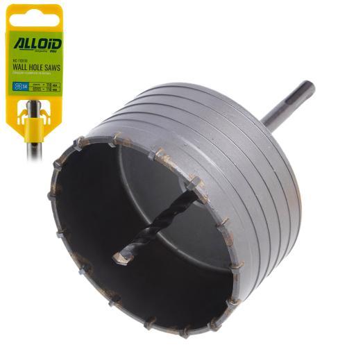 Alloid. Свердло корончасте для бетону 110 мм з SDS Plus адаптером 110 мм, фото 1