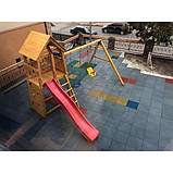 На дачу вулична Дерев'яна ігровий майданчик BELVEDERE + модуль гойдалки SWING, фото 7