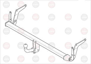 Фаркоп Peugeot 5008 (2017-) (Фаркоп Пежо 5008)VasTol