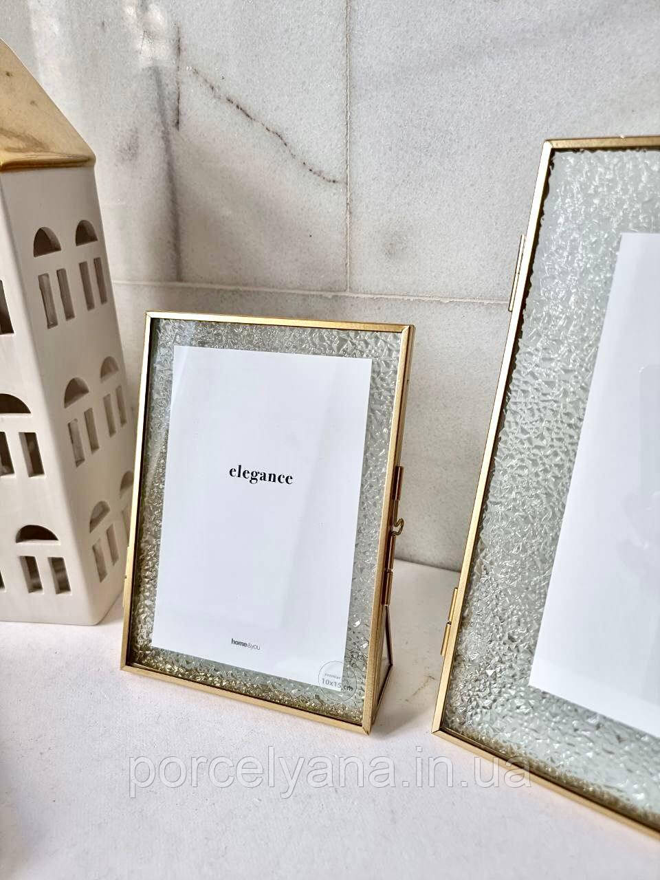 Фоторамка золотиста Elegance 10*15 Home & You, фото 1