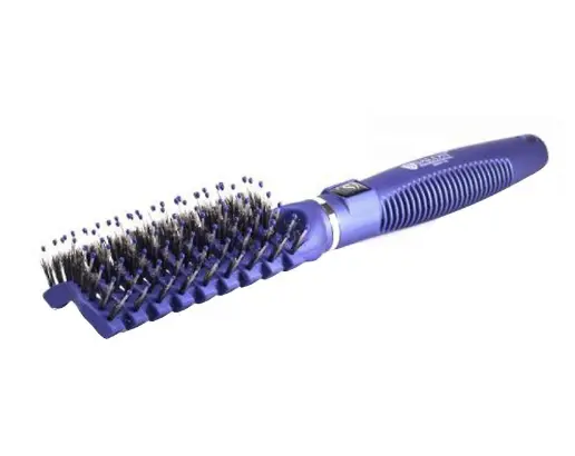 Гребінець для волосся Salon Professional B9571G односторонній пластиковий з пластиковими щетинками