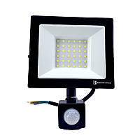 LED прожектор з д. руху 50 Вт 6500 К 4500 Лм IP65