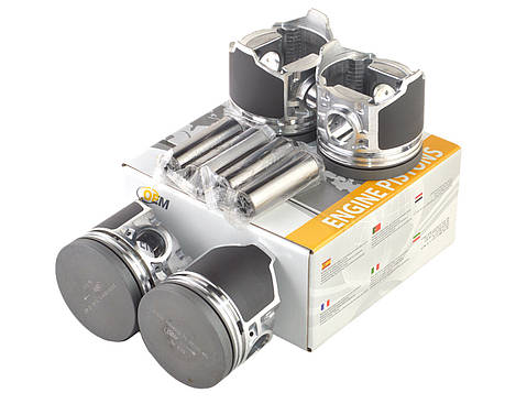 Поршень двигуна ВАЗ 2101 (76,0) STD (поршень, палець) анодовані (к-т 4 шт.), фото 1