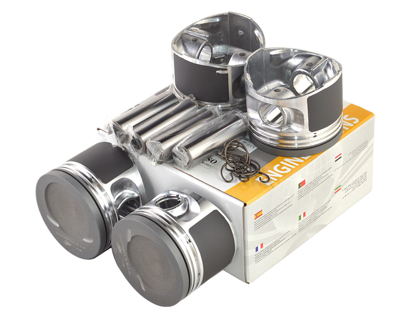 Поршень двигуна ВАЗ 21213 (82,0) STD (поршень, палець) анодовані (к-т 4 шт.)