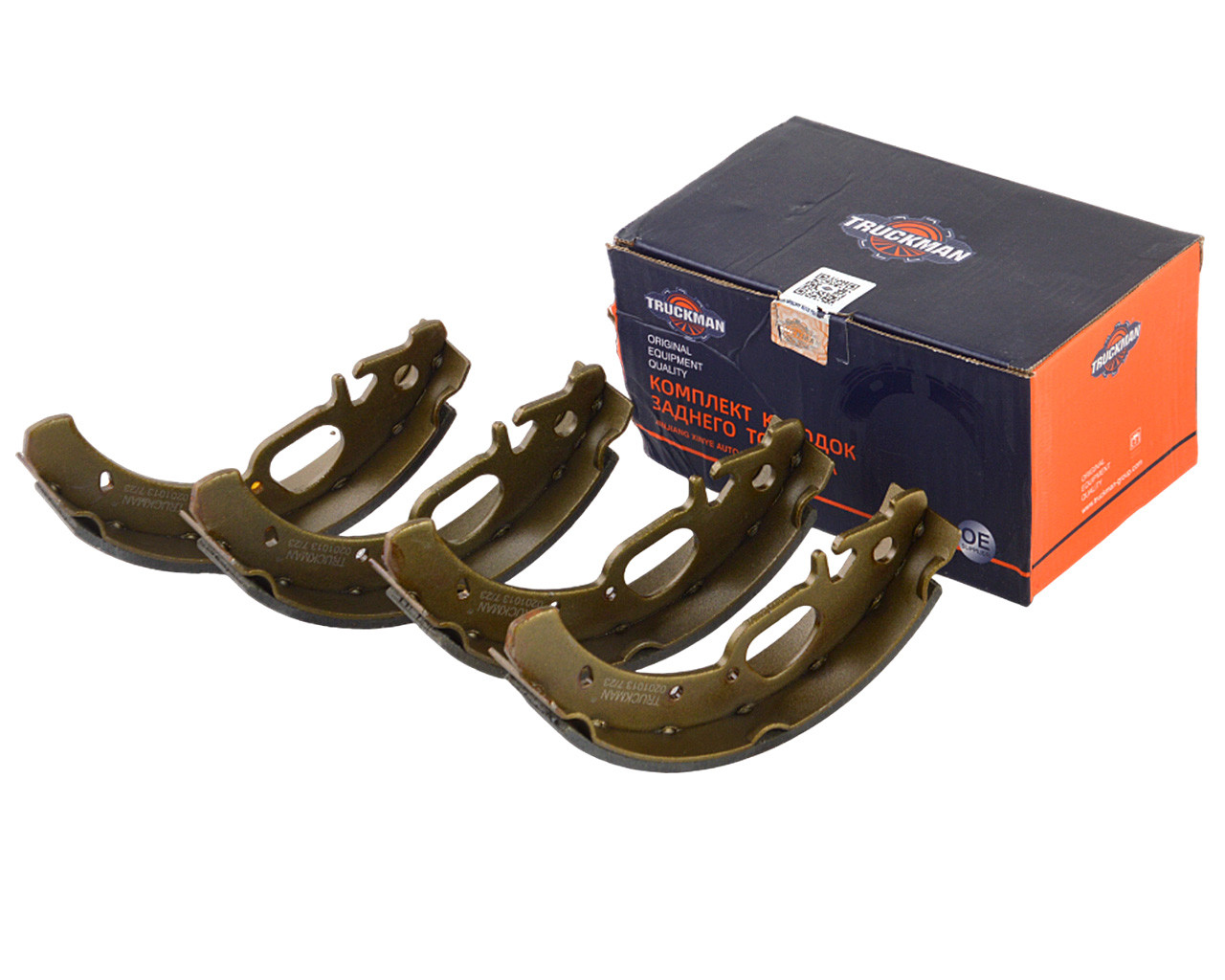 Колодка гальмівна задня ВАЗ 1117-19, 2170-72, 2190 (з ABS) (к-т 4 шт.)