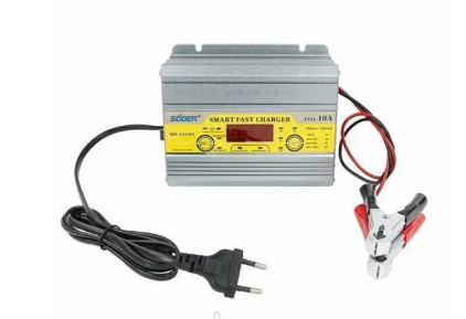 Автомобільний зарядний пристрій для акумулятора Suoer MH-1210A 12V 10A, фото 1