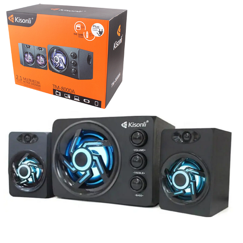 Колонки для компьютера Kisonli колонки для пк ноутбука с сабвуфером ...