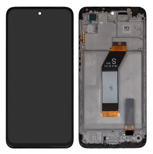 Дисплей для Xiaomi Redmi 10 (2022), чорний, з рамкою, Original (PRC), фото 1