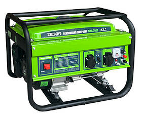 Генератор бензиновий 3.0 кВт 4-тактний ZEGOR DMA-3000