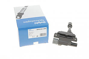 Котушка запалювання Suzuki Swift 1.3-1.6 05- SX4 1.5-1.6 06- Fiat Sedici 1.6 06-14 (Delphi GN10318-12B1)
