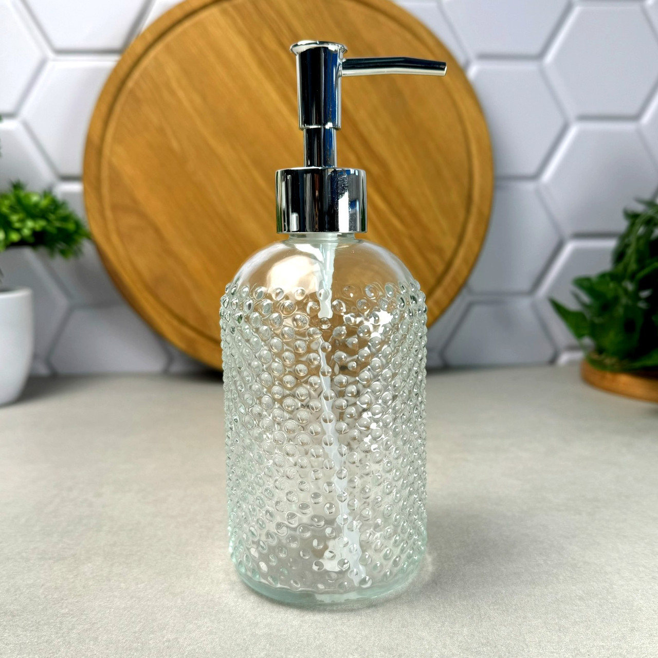 Дозатор для рідкого мила та мийних засобів 400 мл Вальс