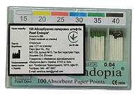 Штифти паперові  Pearl Endopia / Перл Ендопіа    0,4 №15-40 (100 шт.)