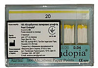 Штифти паперові  Pearl Endopia / Перл Ендопіа    0,4 №20 (100 шт.)