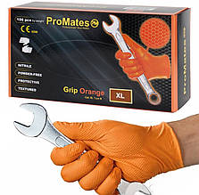 Супер міцні рукавички ProMates, щільність 9 г.- помаранчеві XL (9-10)