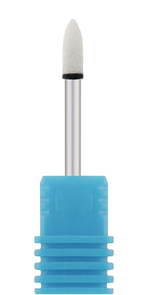 Фреза корундова Nail Drill "Куля" діаметр 3.5 мм 45-37 біла, фото 1