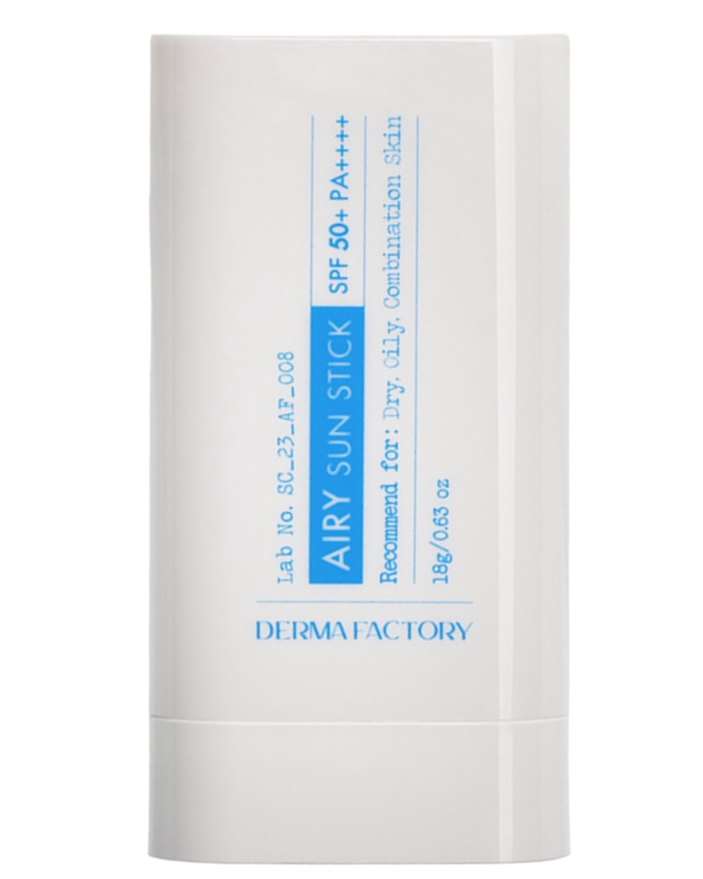Сонцезахисний стік Derma Factory Airy Sun Stick SPF50+ PA++++ 18 g, фото 1
