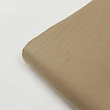 Тканина для постільної білизни з ранфорс світло-коричневого кольору Туреччина 240 см № WH-2135-14, фото 4