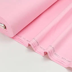 Тканина для постільної білизни ранфорс світло-рожевого кольору Туреччина 240 см No WH-33