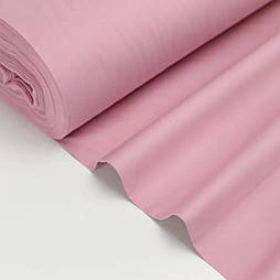 Тканина для постільної білизни ранфорс колір чайна-троянда Туреччина 240 см № WH-0155-29