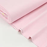 Лоскуток. Тканина для постільної білизни ранфорс блідо-рожевого кольору Туреччина 240 см No WH-18, 51*240 см, фото 2