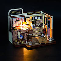 Румбокс Детективне агенство конструктор Detective Lodge DIY Book Nook PC2308