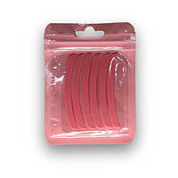 Компенсатори для ламінування вій | Рожеві вигнуті (3 пари)
