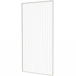 Сітка торгова в рамці 75х200 см, осередок 50мм, профіль 15 мм, біла