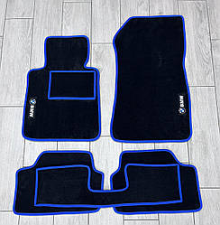 Ворсові килимки в салон для BMW 1 Series E87 2004-2012 / БМВ Е87 килимки ворсові